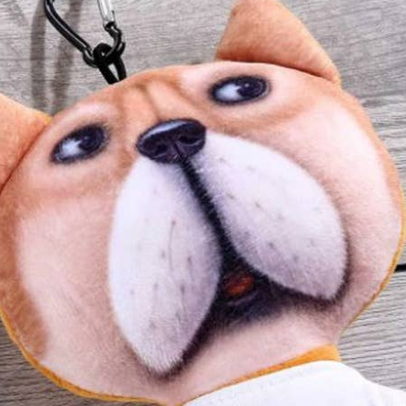 Pretty Boy Floyd Dog Jumbo STuffed 3D Key Fob Keyring - Picture 2 of 2